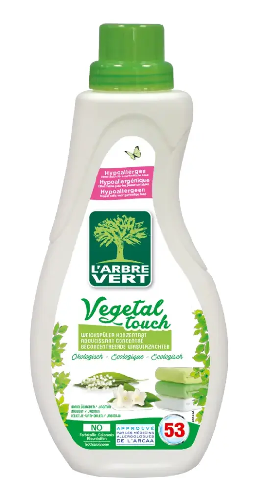 Adoucissant Végétal Touch (souffle de pureté) 800 ml