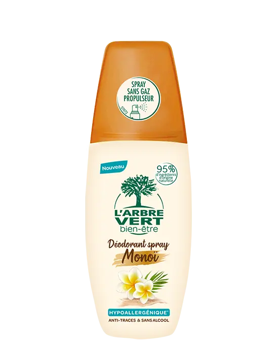 Déodorant spray Mandarine & Thé Vert 75 ml