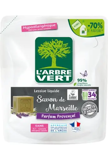 [AV30005] Recharge lessive liquide savon Marseille 33 doses 1,5 L 