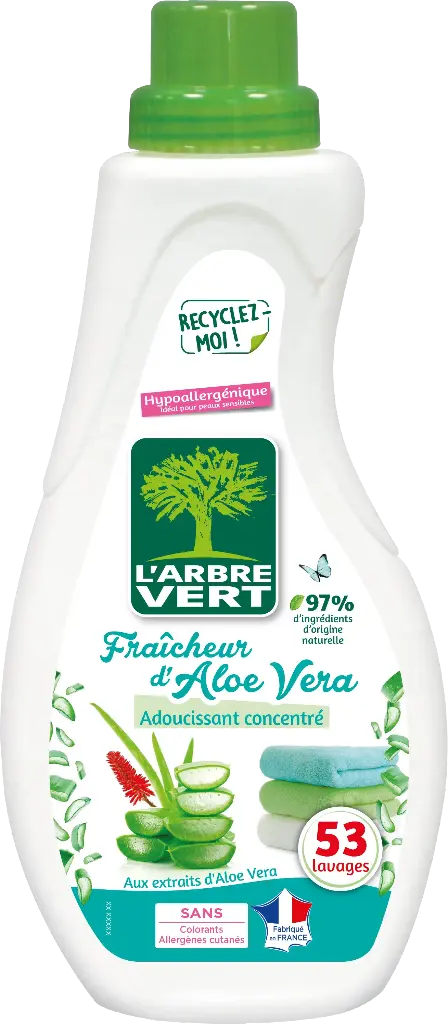 [AV30007] Adoucissant Aloé Vera 800 ml