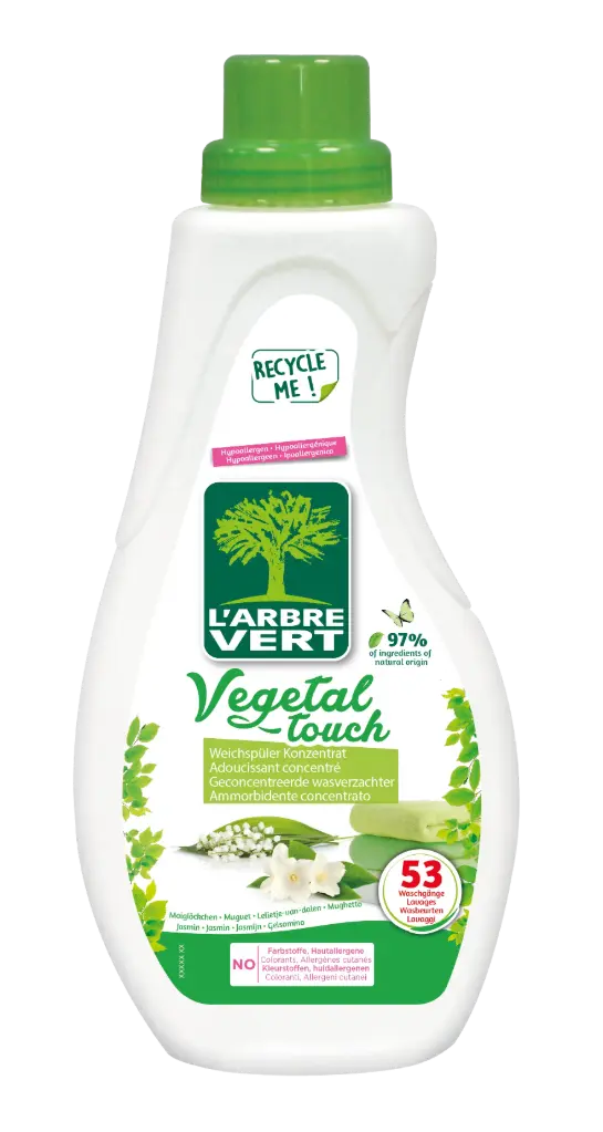 Adoucissant Végétal Touch (souffle de pureté) 800 ml
