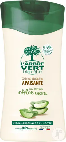 Crème de douche aux extraits d'Aloe Vera 250 ml