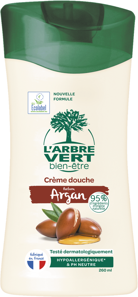 Crème de douche aux extraits d'Argan 250 ml