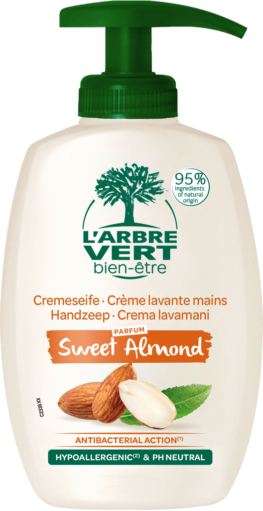 Crème lavante mains Amande douce 300 ml