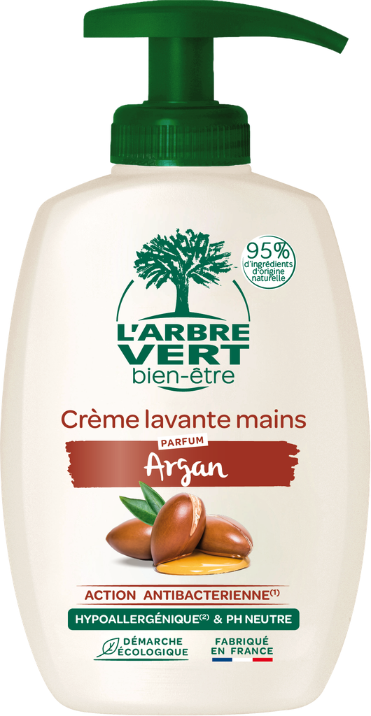 [AV29642] Crème lavante mains aux extraits d'argan 300 ml