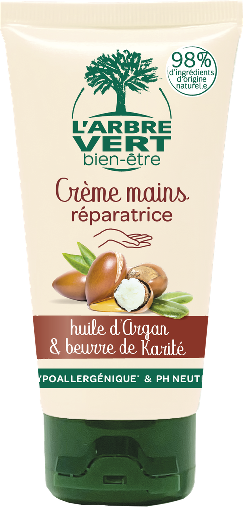 [AV29584] Crème réparatrice pour les mains huile argan et beurre de karité 75 ml