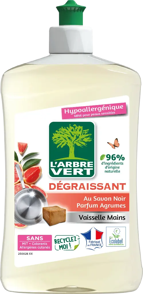 Zwarte zeep ontvetter 500ml