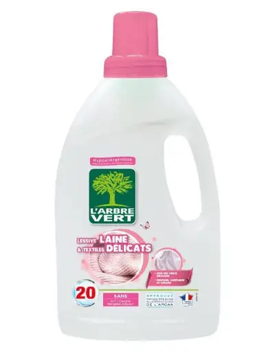 Lessive laine & textiles délicats 20 doses 1,2 L