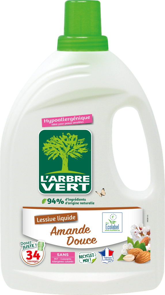 Lessive liquide amande douce