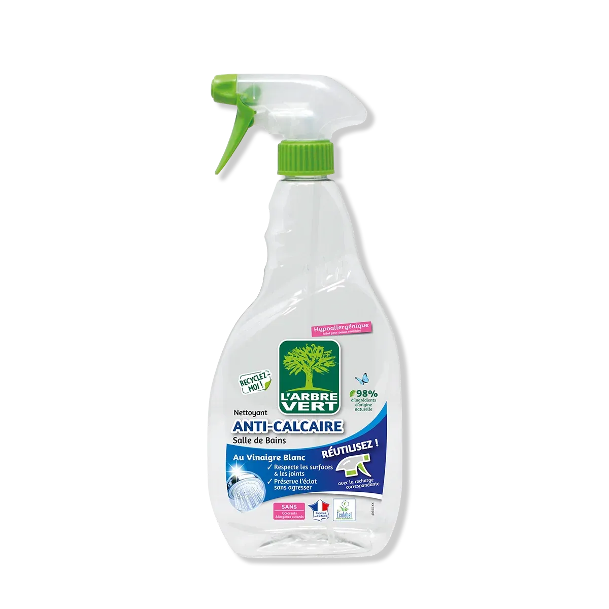 Nettoyant spray Anti-Calcaire 740ml