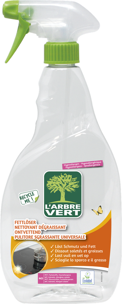 Nettoyant spray dégraissant cuisine 740ml