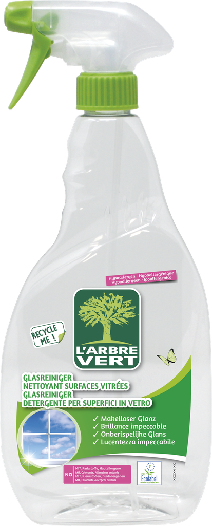 Nettoyant spray vitres menthe