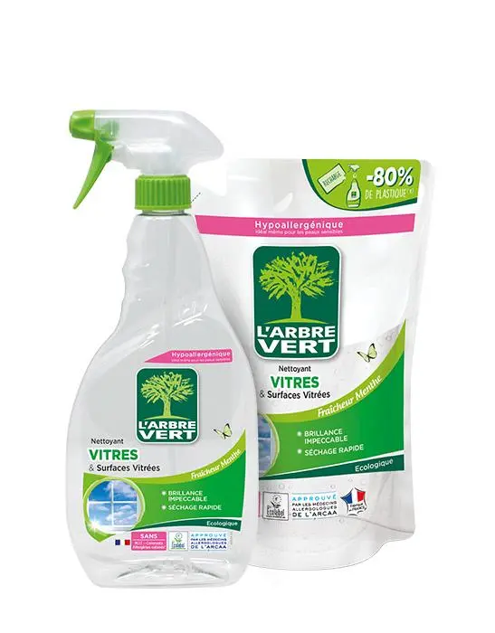 ​​Recharge nettoyant spray surfaces vitrées