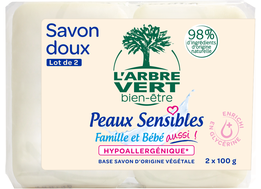 [AV29040] ​​Savon doux hydratant peaux sensibles 100 gr