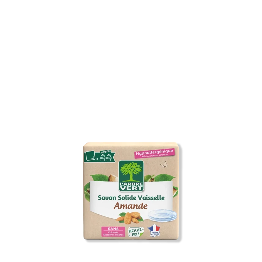 [AV30012] Savon vaisselle solide Amande  125 g