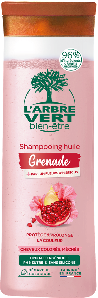 Shampooing huile cheveux colorés 250 ml