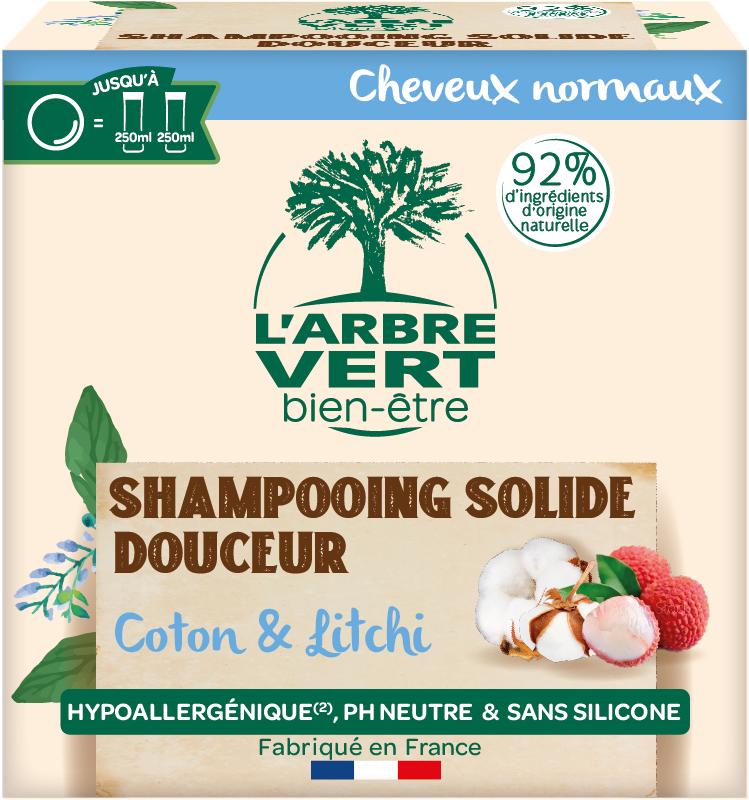Shampooing solide douceur 75 g