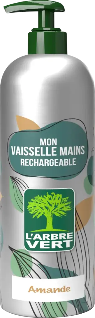[AV30586] Amandelservies 500 ml herbruikbare aluminium fles
