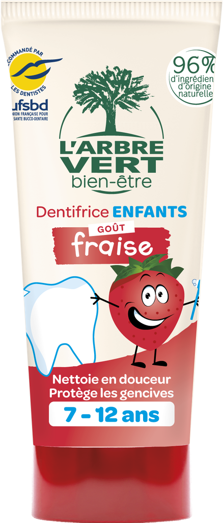Dentifrice enfants gout fraise