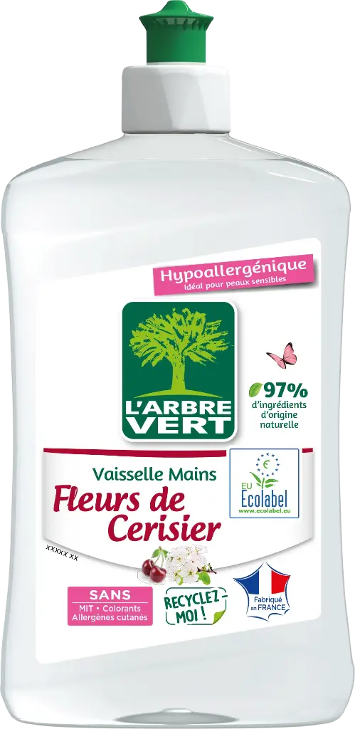 Liquide vaisselle mains fleurs de cerisier