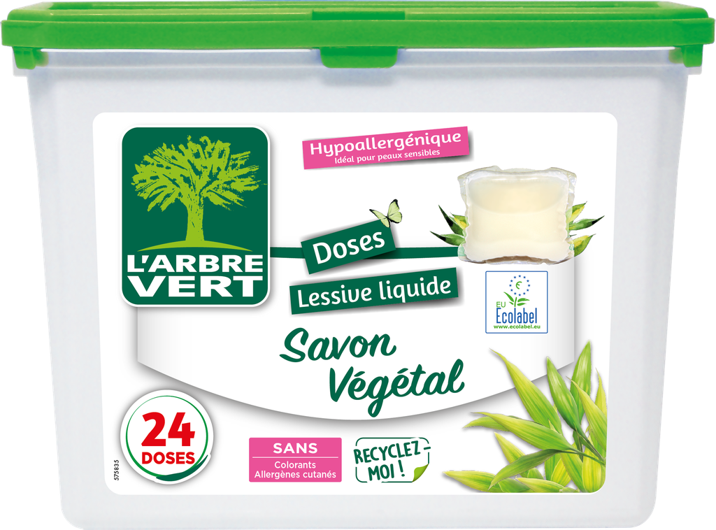 [AV30589] Doses lessive liquide savon végétal 24 doses