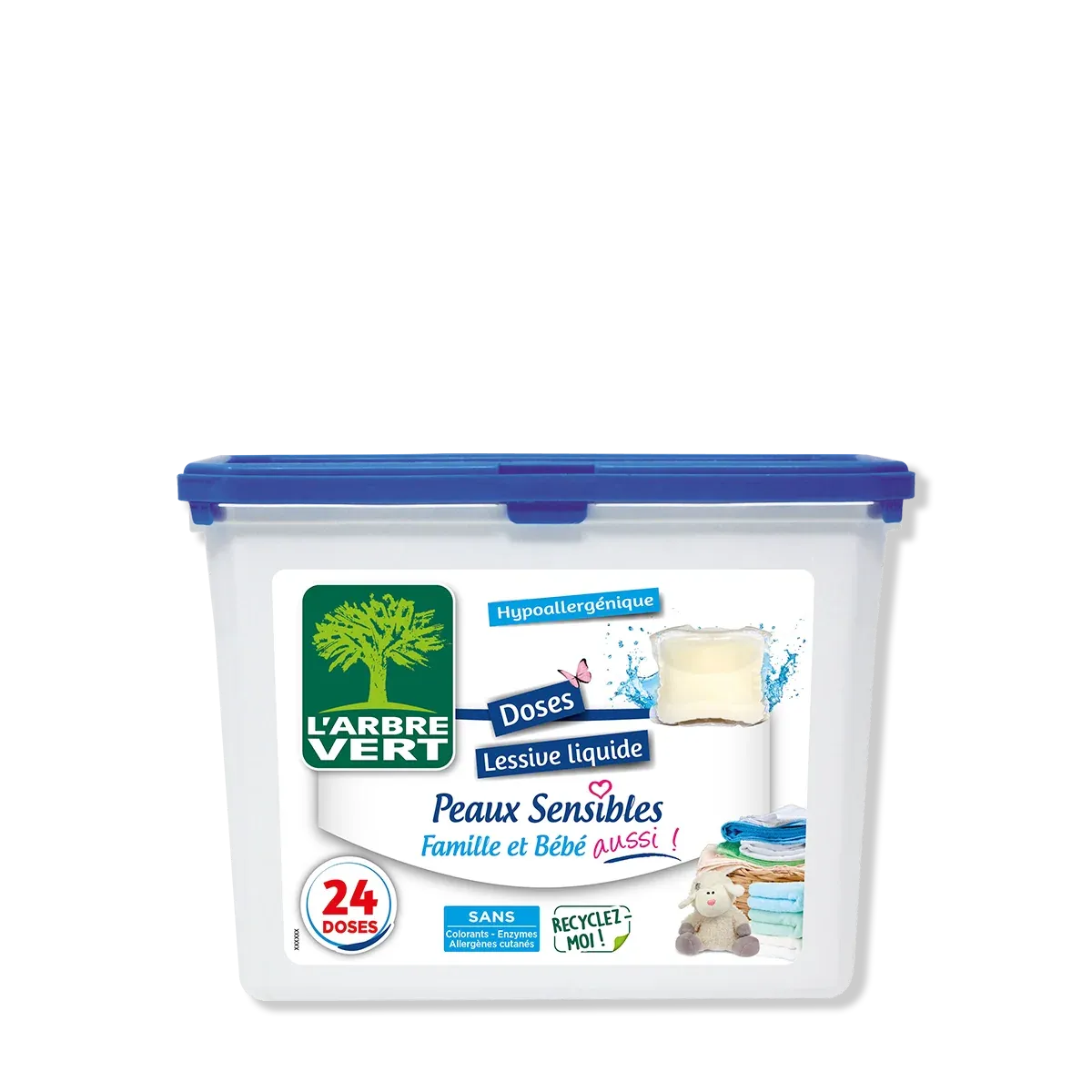 [AV30588] 24 doses vloeibaar wasmiddel voor de gevoelige huid