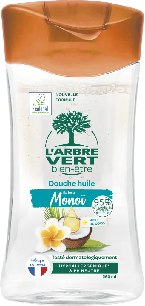 Kokosnoot en monoï douche olie 250 ml