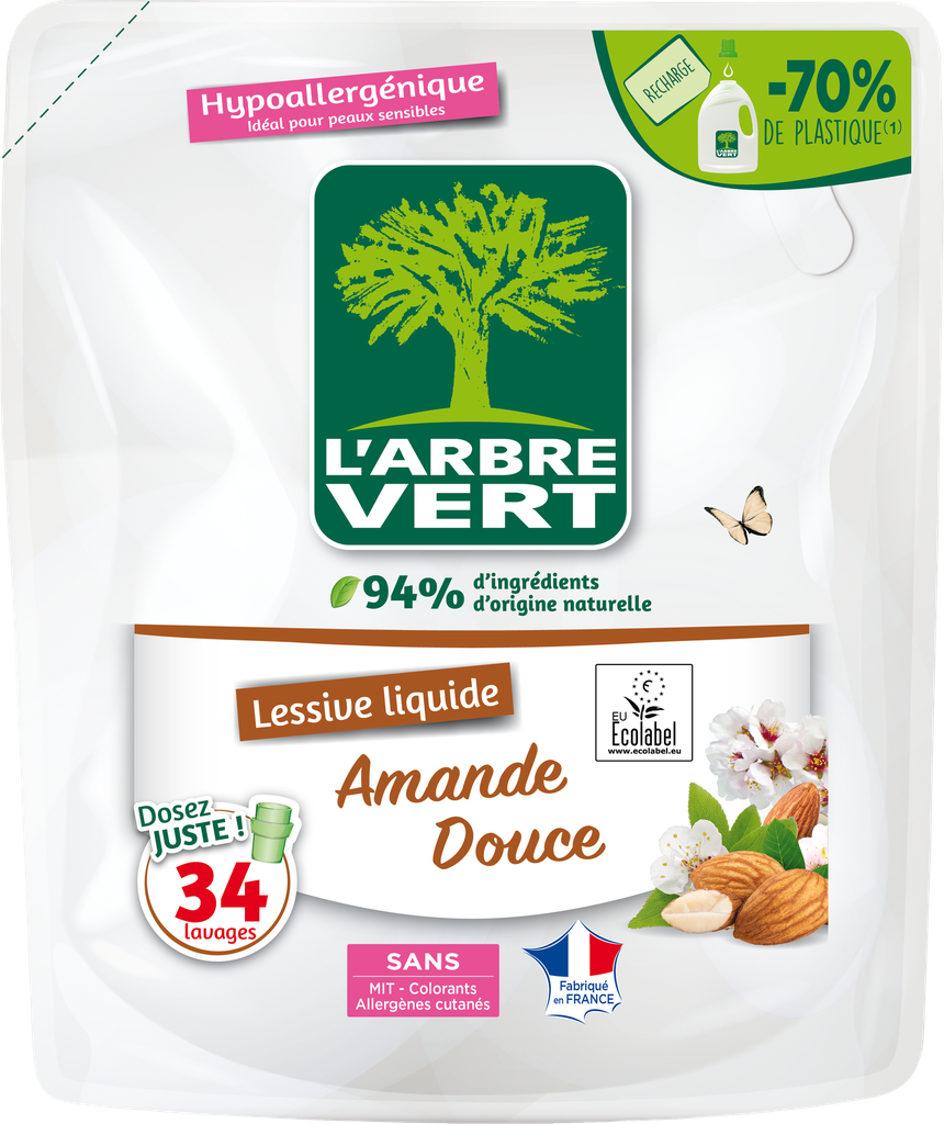 [AV30565] Recharge lessive liquide amande douce