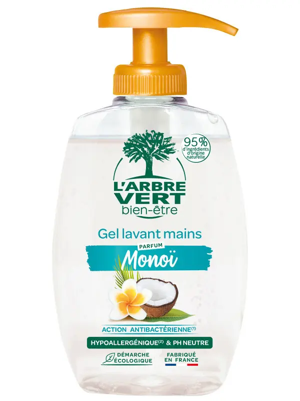 Gel Lavant Mains Monoï 300 ml 