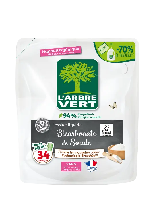 [AV30437] Recharge lessive liquide bicarbonate 1,53 L