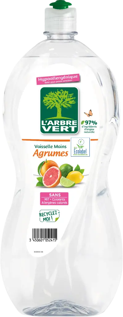 Liquide vaisselle main agrumes 1,4 L