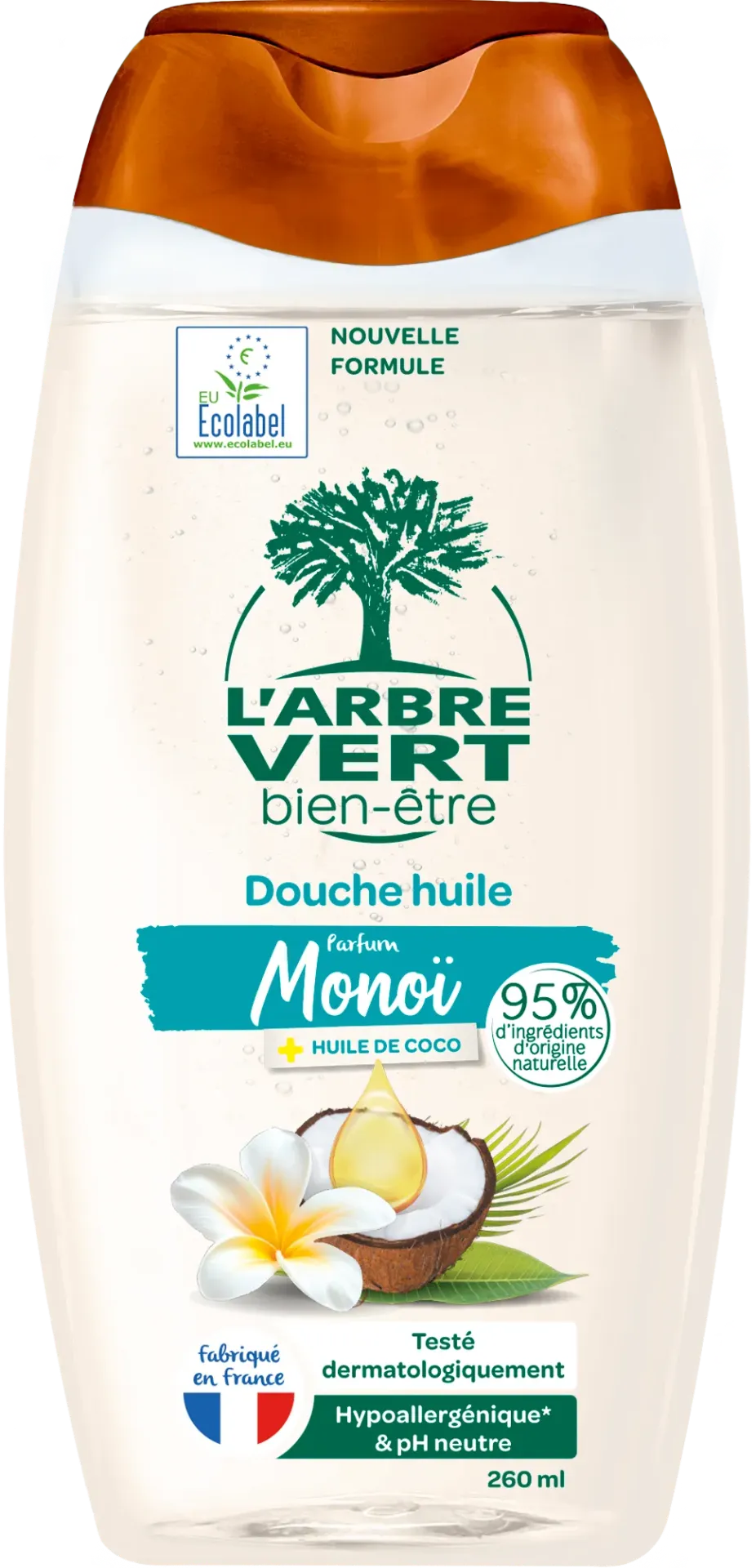 [AV400548] Douche huile Monoï & huile de coco - 260 ml
