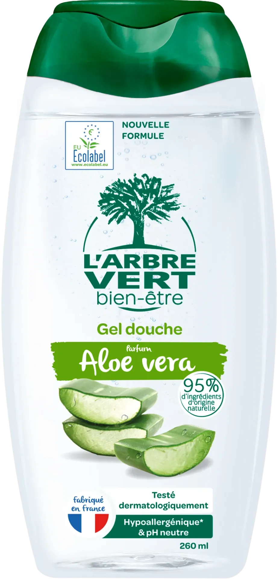 [AV400551] Crème de douche aux extraits d'Aloe Vera - 260 ml