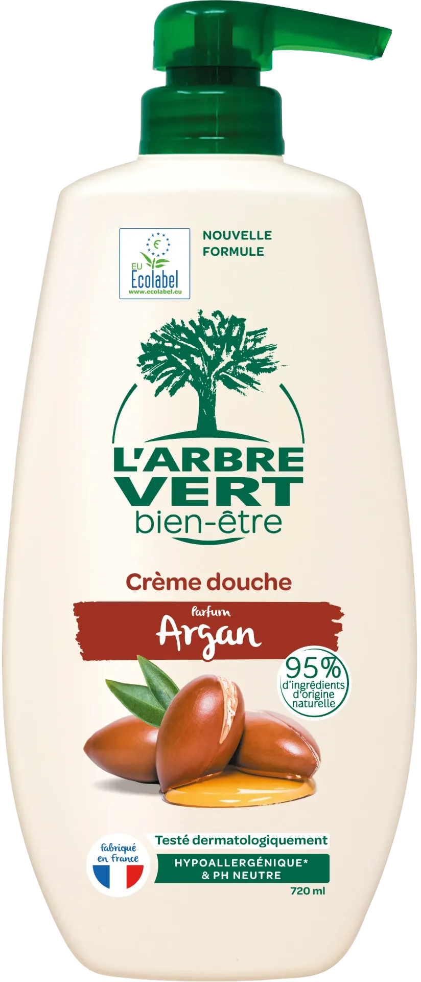 [AV400538] Crème douche Nourrissant aux extraits d'Argan 720 ml ( nouvelle formule)