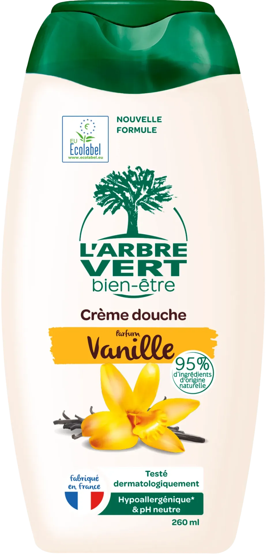 [AV400634] Crème de douche aux extraits de vanille 260 ml
