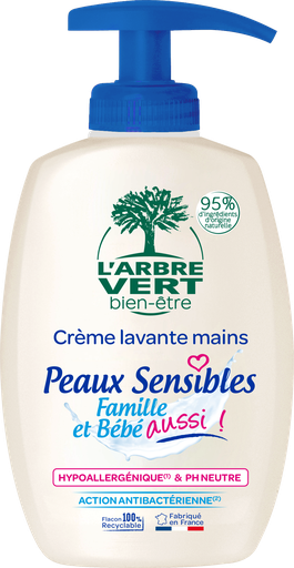 [AV28858] Crème lavante  mains Peaux Sensibles 300ml