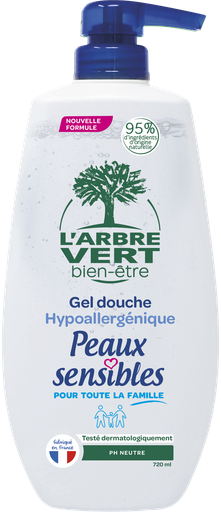 [AV29633] Créme douche Peaux sensibles : famille et bébé 720 ml