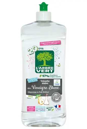 [AV30035] Liquide vaisselle vinaigre blanc, parfum poire  750 ml