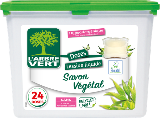 [AV30589] Doses lessive liquide savon végétal 24 doses