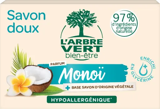 [AV30952] Monoï zachte zeep 90 gr