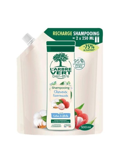 [AV30947] Recharge Shampoing Cheveux Normaux 500 ml 
